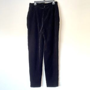 Preston & York Women's Pleated Fashion Black Pants - 8 - Pre-owned